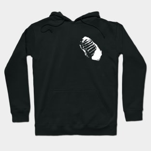 Moon landing footprint Hoodie